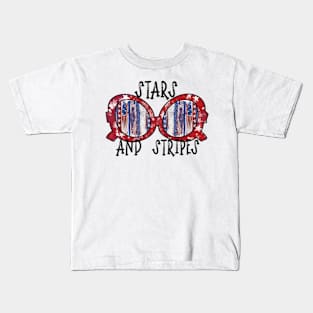 Stars and Stripes Shades Kids T-Shirt